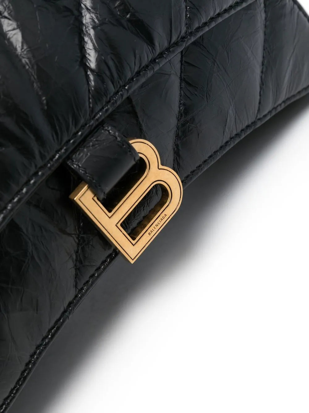 Balenciaga Hourglass S Quilted Shoulder Bag — Same as shown — Size One Size — Detail View
