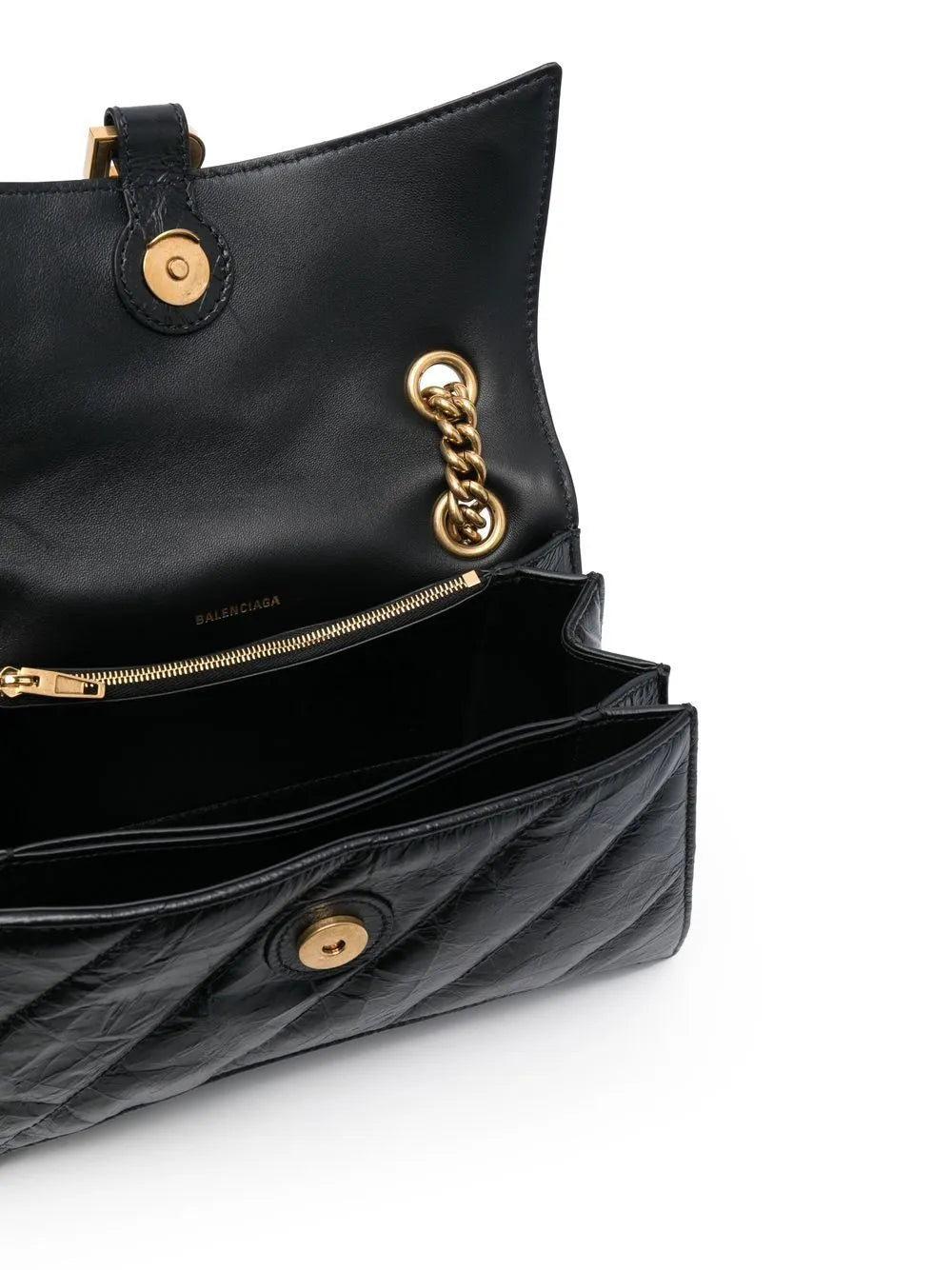 Balenciaga Hourglass S Quilted Shoulder Bag — Same as shown — Size One Size — Lifestyle View