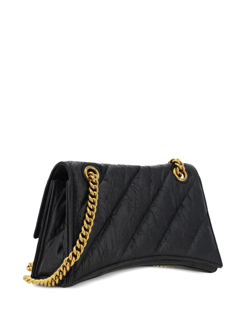 Balenciaga Hourglass S Quilted Shoulder Bag — Same as shown — Size One Size — Side View