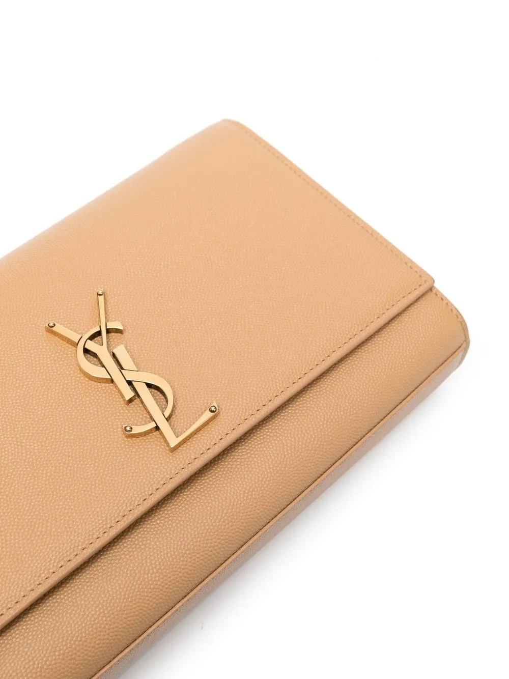 Saint Laurent Kate Leather Shoulder Bag — Same as shown — Size One Size — Top View
