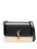 Saint Laurent Solferino Two Tone Shoulder Bag — Same as shown — Size One Size — Front View