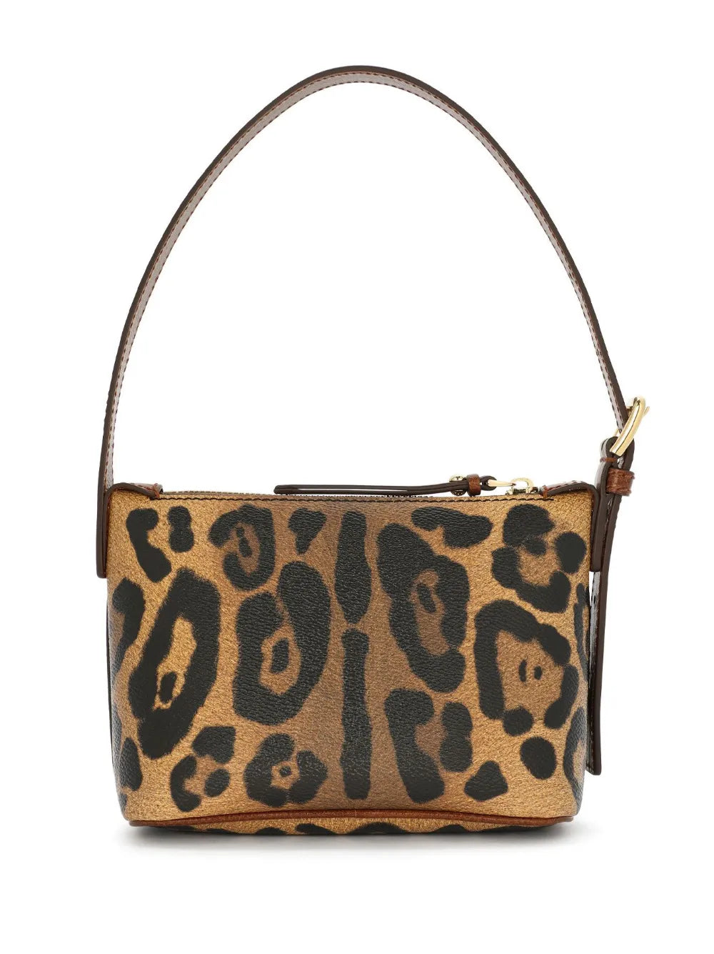 Dolce Gabbana Crespo Leopard Print Shoulder Bag — Same as shown — Size One Size — Side View