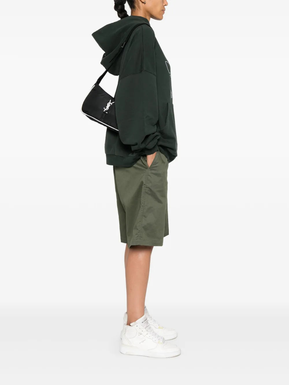 Saint Laurent Le 5 A 7 Shoulder Bag — Same as shown — Size One Size — Side View