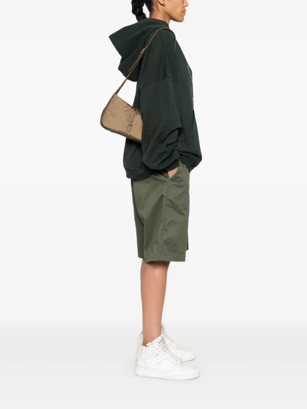Saint Laurent Le 5 A 7 Shoulder Bag — Same as shown — Size One Size — Side View