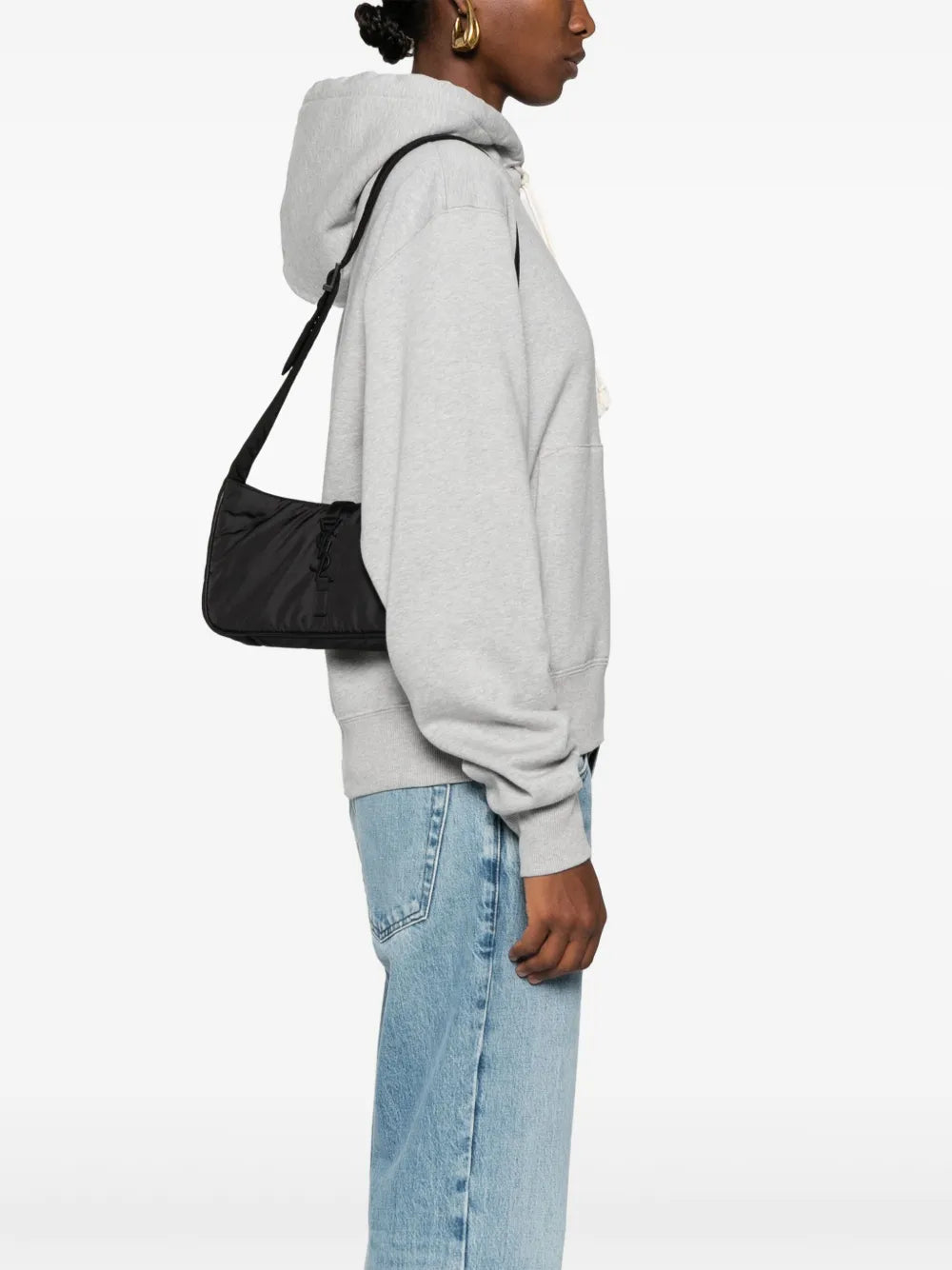 Saint Laurent Le 5 A 7 Crossbody Bag — Same as shown — Size One Size — Side View