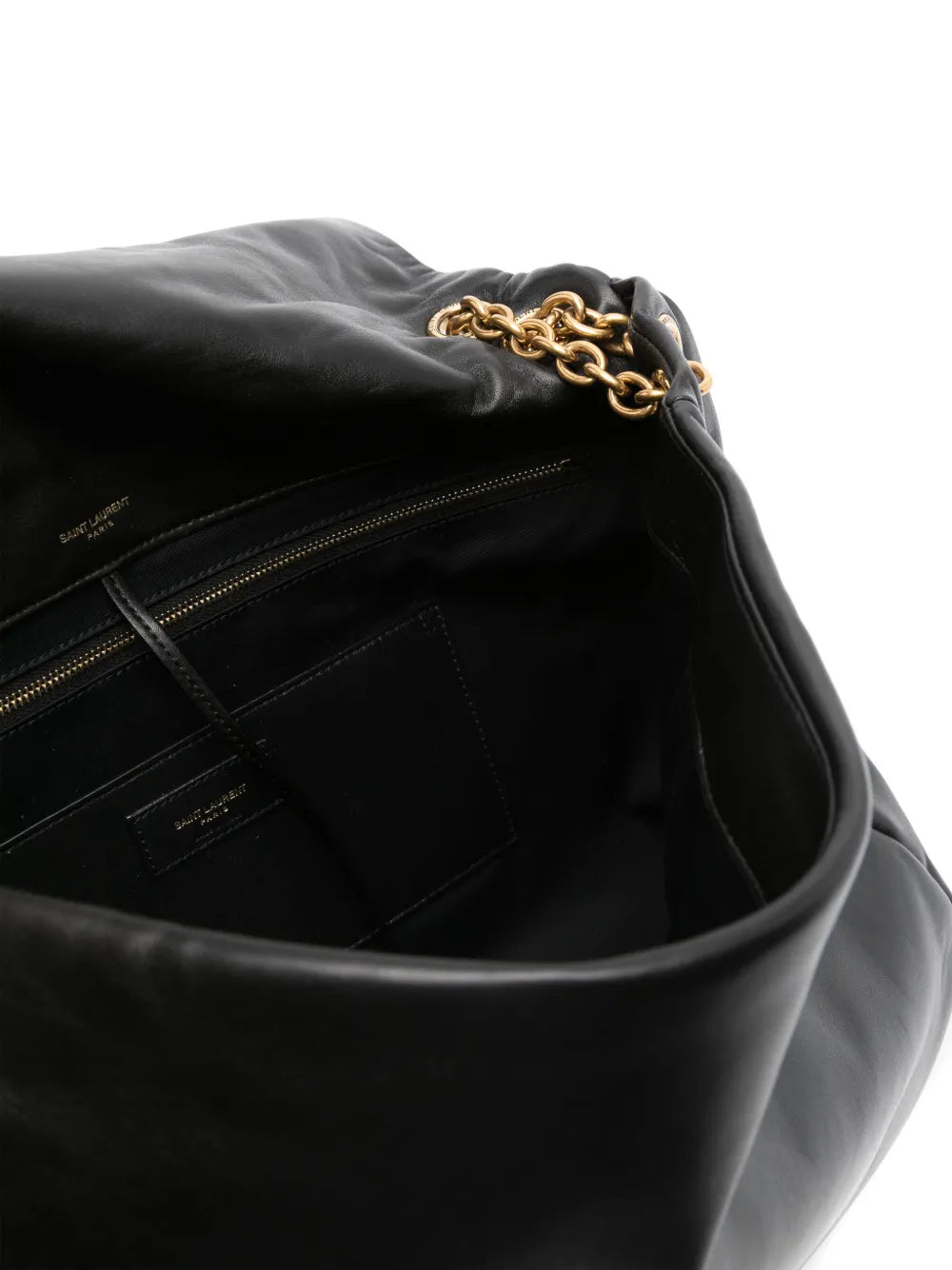 Saint Laurent Jamie Leather Shoulder Bag — Same as shown — Size One Size — Detail View
