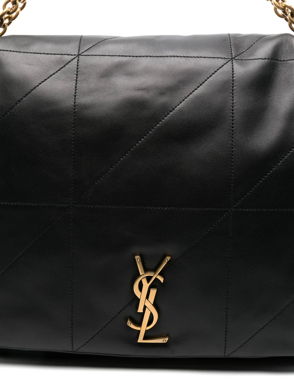 Saint Laurent Jamie Leather Shoulder Bag — Same as shown — Size One Size — Top View