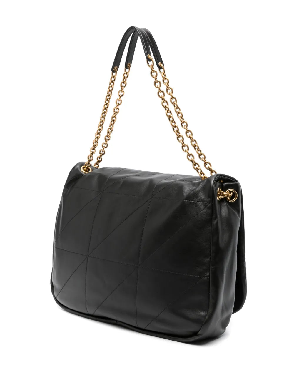 Saint Laurent Jamie Leather Shoulder Bag — Same as shown — Size One Size — Back View