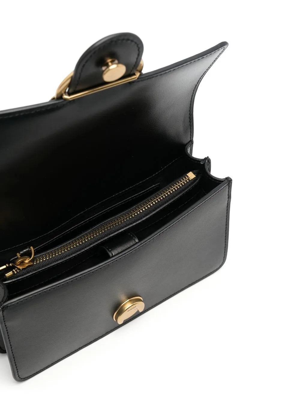 Pinko Love Birds Calf Leather Shoulder Bag — Same as shown — Size One Size — Detail View