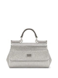 Dolce Gabbana Kim Dolcegabbana Small Sicily Satin Top Handle Bag — Same as shown — Size One Size — Front View