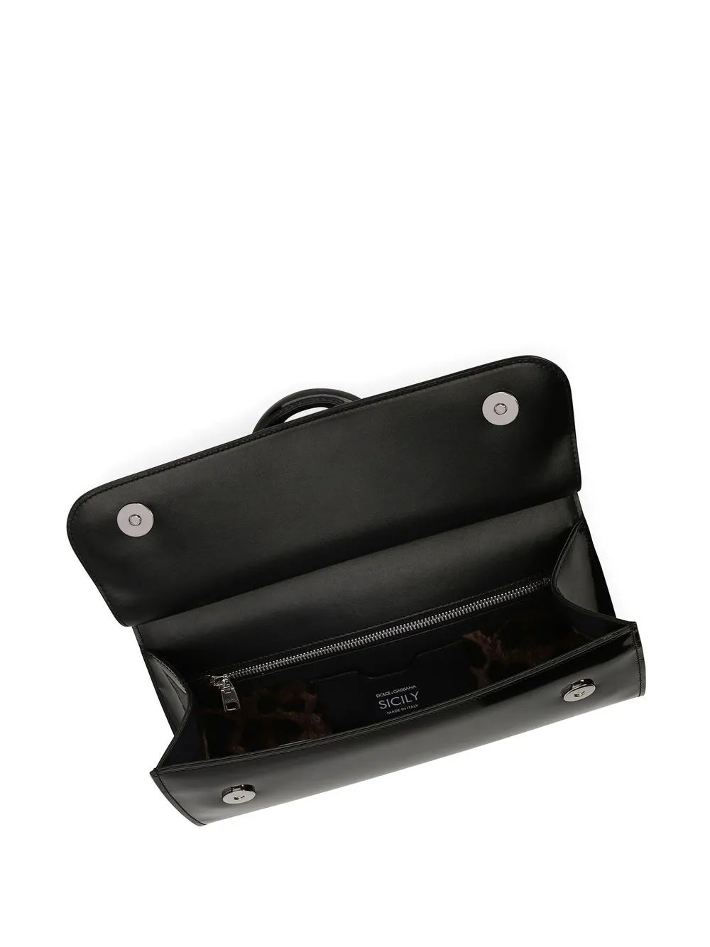 Dolce Gabbana Kim Dolcegabbana Sicily Leather Top Handle Bag — Same as shown — Size One Size — Detail View