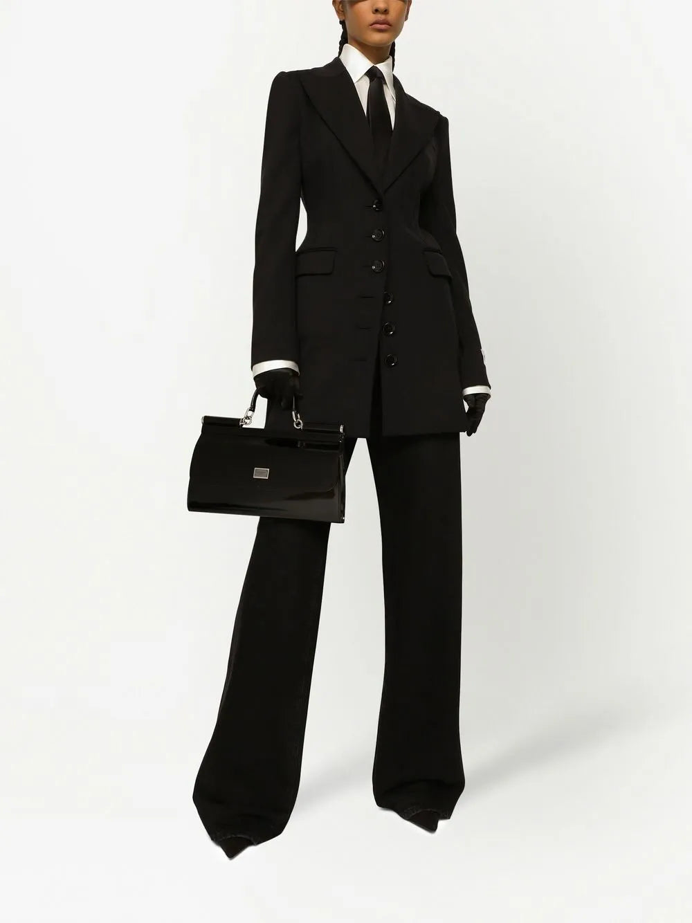 Dolce Gabbana Kim Dolcegabbana Sicily Leather Top Handle Bag — Same as shown — Size One Size — Side View