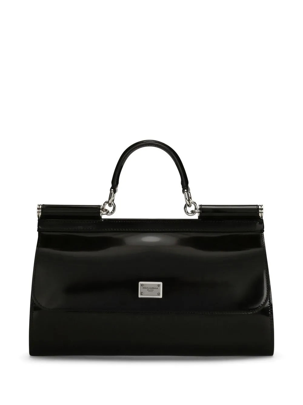 Dolce Gabbana Kim Dolcegabbana Sicily Leather Top Handle Bag — Same as shown — Size One Size — Front View