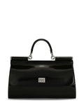 Dolce Gabbana Kim Dolcegabbana Sicily Leather Top Handle Bag — Same as shown — Size One Size — Front View
