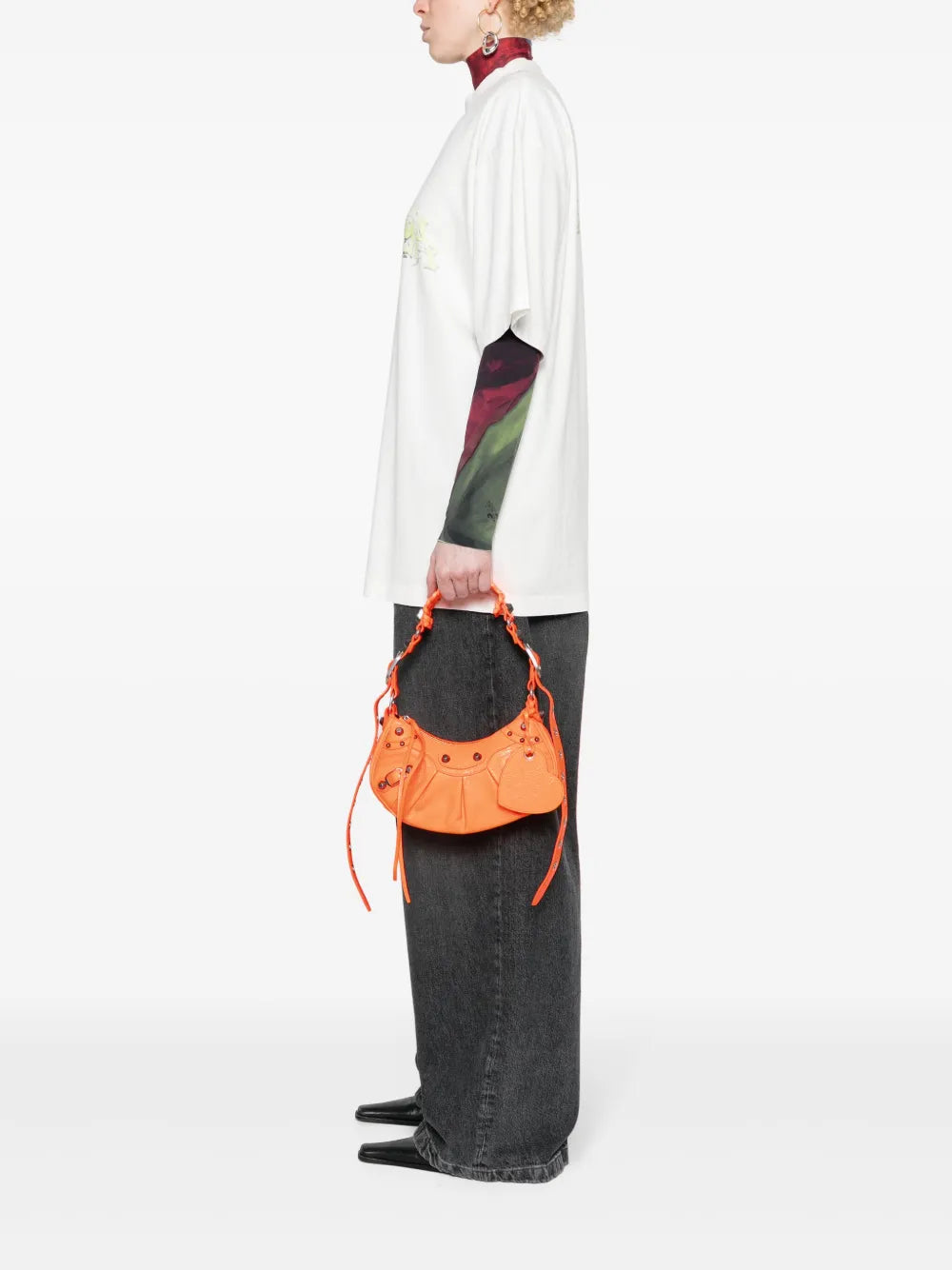 Balenciaga Xs Le Cagole Shoulder Bag — Same as shown — Size One Size — Side View