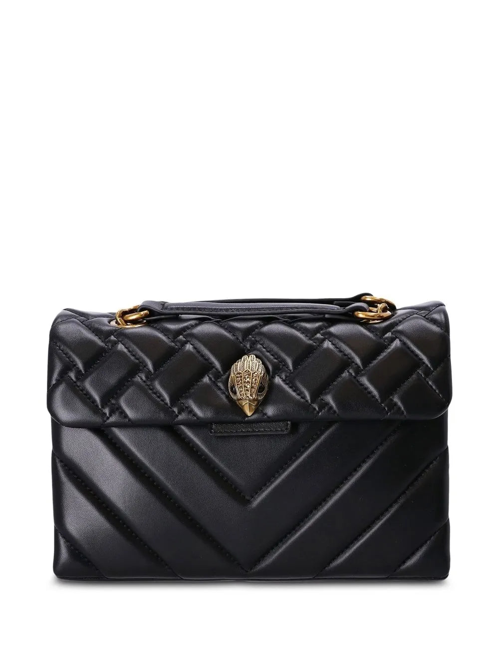 Kurt Geiger London Kensington Quilted Shoulder Bag — Same as shown — Size One Size — Front View