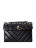 Kurt Geiger London Kensington Quilted Shoulder Bag — Same as shown — Size One Size — Front View