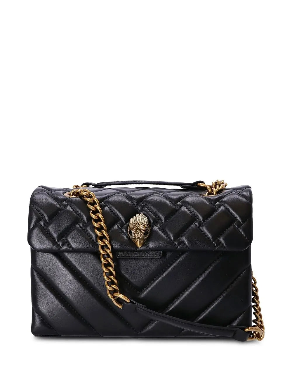 Kurt Geiger London Kensington Quilted Shoulder Bag — Same as shown — Size One Size — Top View