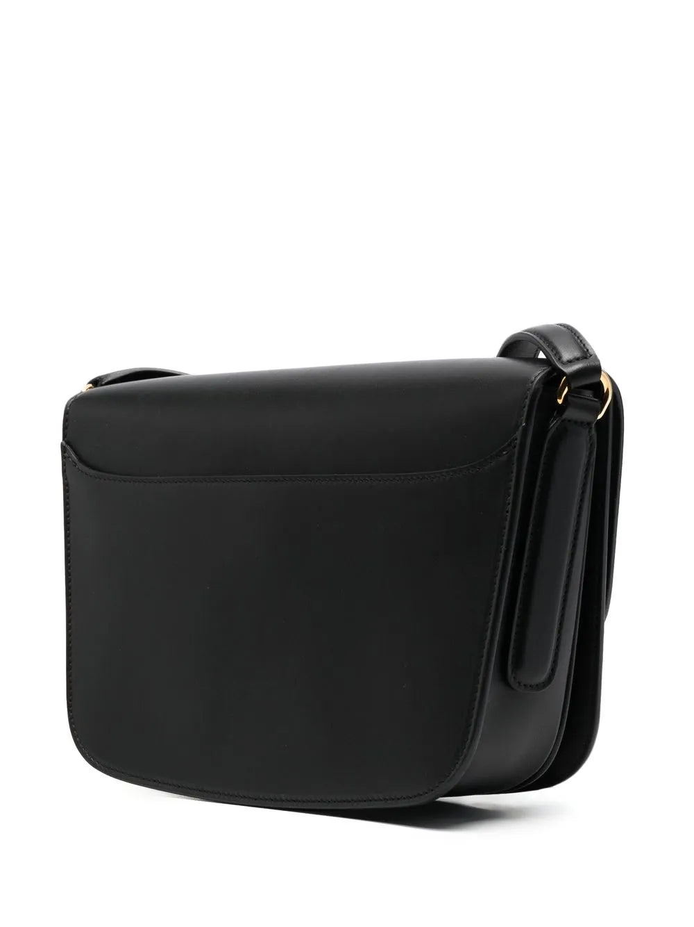 Ferragamo Gancini Leather Shoulder Bag — Same as shown — Size One Size — Back View