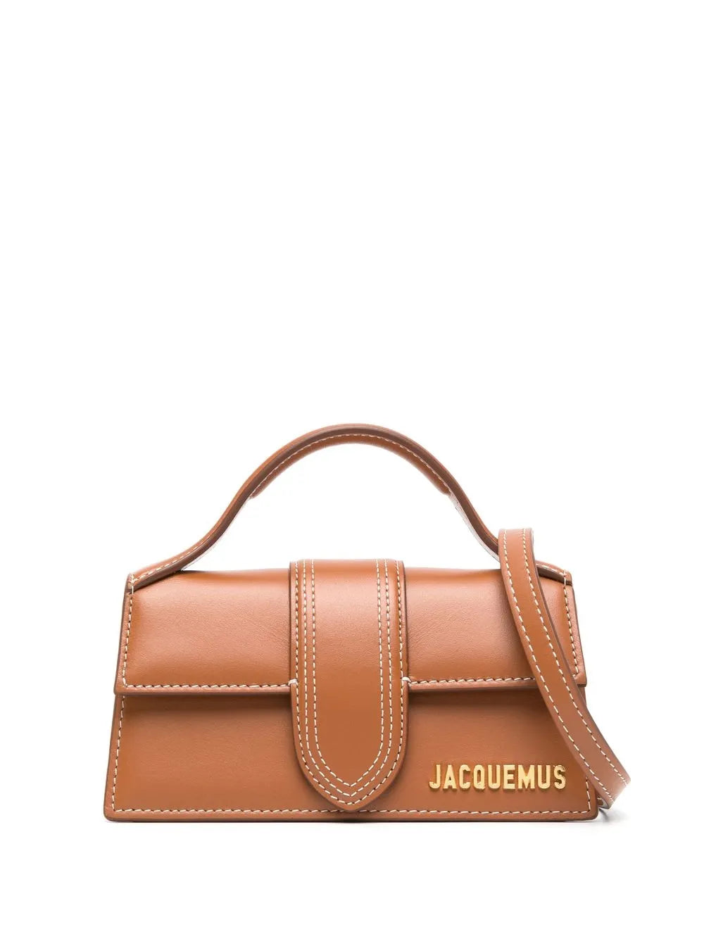 Jacquemus Le Bambino Leather Tote Bag — Same as shown — Size One Size — Front View