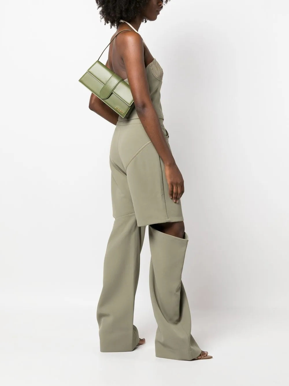 Jacquemus Le Bambino Long Shoulder Bag — Same as shown — Size One Size — Side View