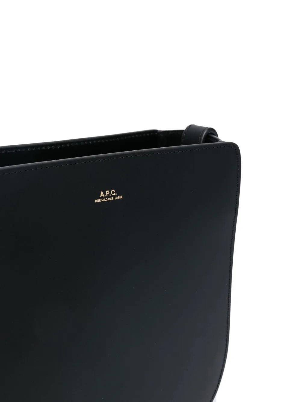 Apc Geneve Leather Shoulder Bag — Same as shown — Size One Size — Top View
