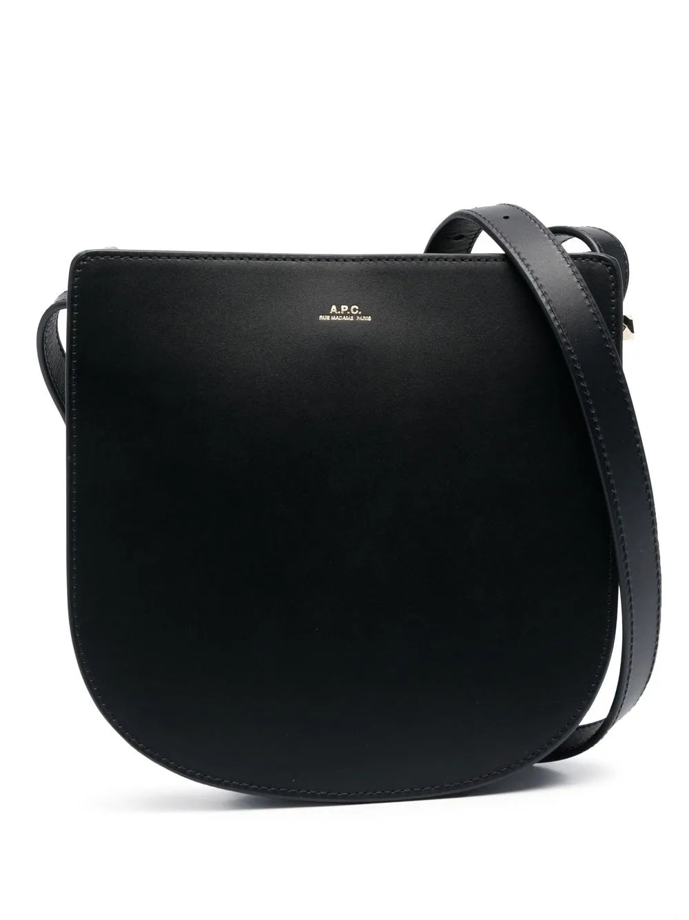 Apc Geneve Leather Shoulder Bag — Same as shown — Size One Size — Front View