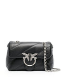 Pinko Mini Love Puff Leather Shoulder Bag — Same as shown — Size One Size — Front View