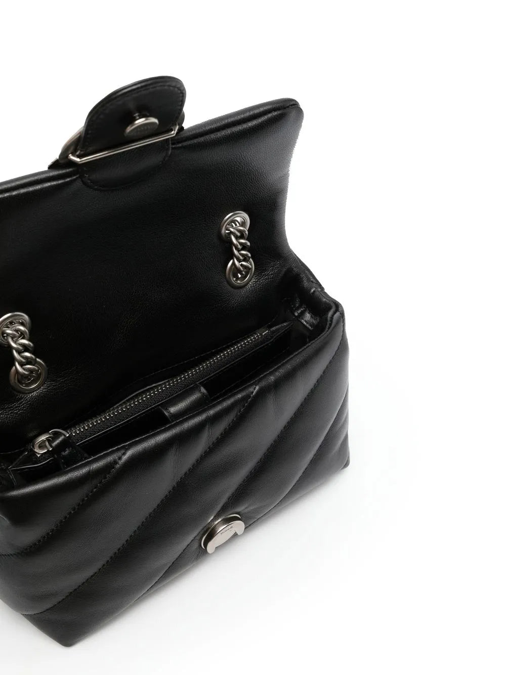 Pinko Mini Love Puff Leather Shoulder Bag — Same as shown — Size One Size — Lifestyle View