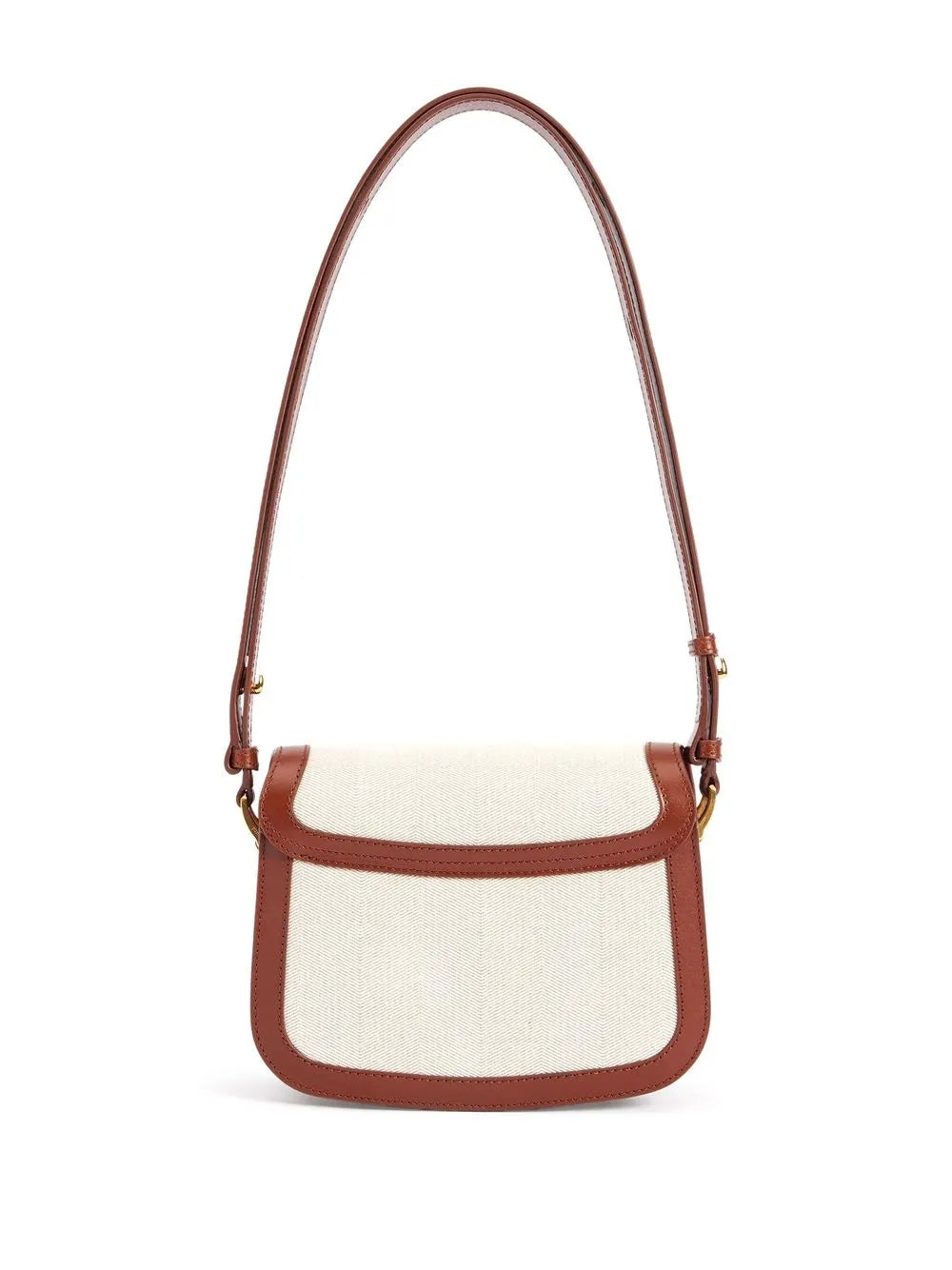 Ami Paris Logo Plaque Shoulder Bag — Same as shown — Size One Size — Back View