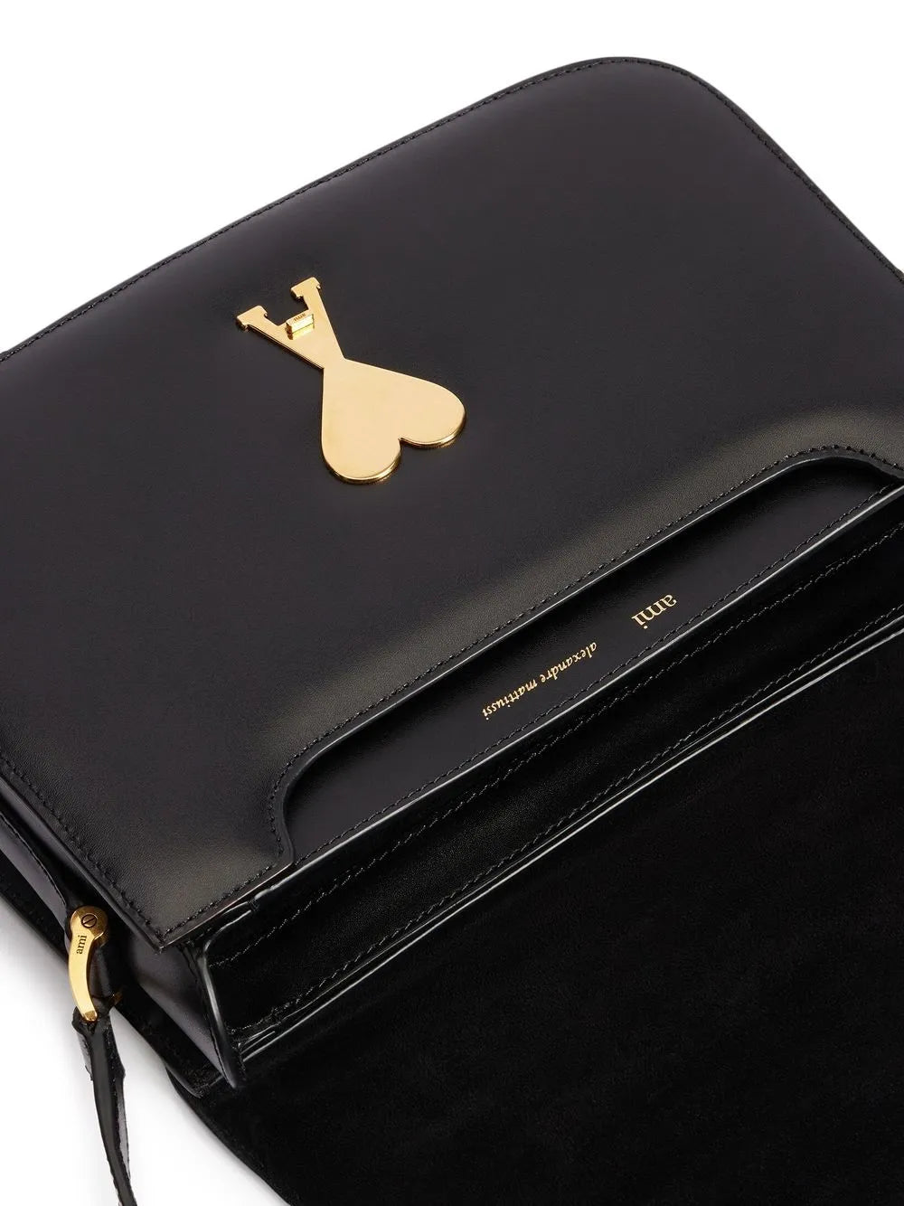 Ami Paris Two Tone Shoulder Bag — Same as shown — Size One Size — Top View
