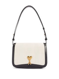 Ami Paris Two Tone Shoulder Bag — Same as shown — Size One Size — Front View