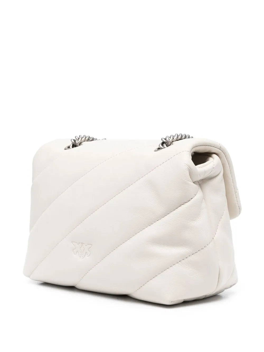 Pinko Quilted Sheepskin Shoulder Bag — Same as shown — Size One Size — Back View