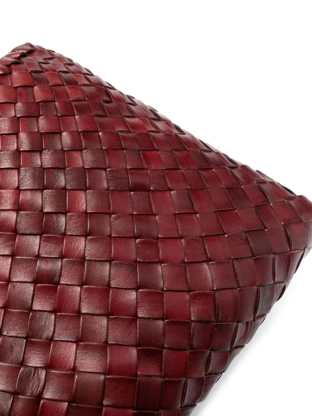 Dragon Diffusion Woven Leather Shoulder Bag — Same as shown — Size One Size — Top View