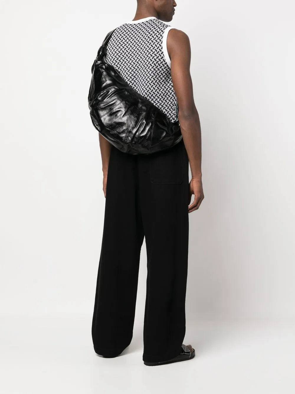 Lemaire Croissant Shoulder Bag — Same as shown — Size One Size — Side View