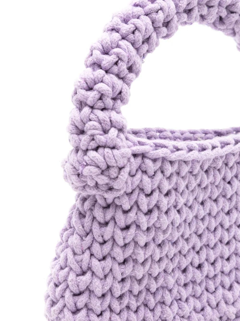 Nannacay Nicoletta Crochet Knit Shoulder Bag — Same as shown — Size One Size — Top View