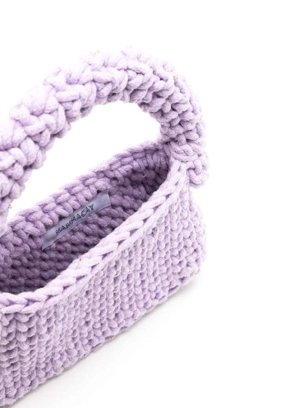 Nannacay Nicoletta Crochet Knit Shoulder Bag — Same as shown — Size One Size — Detail View