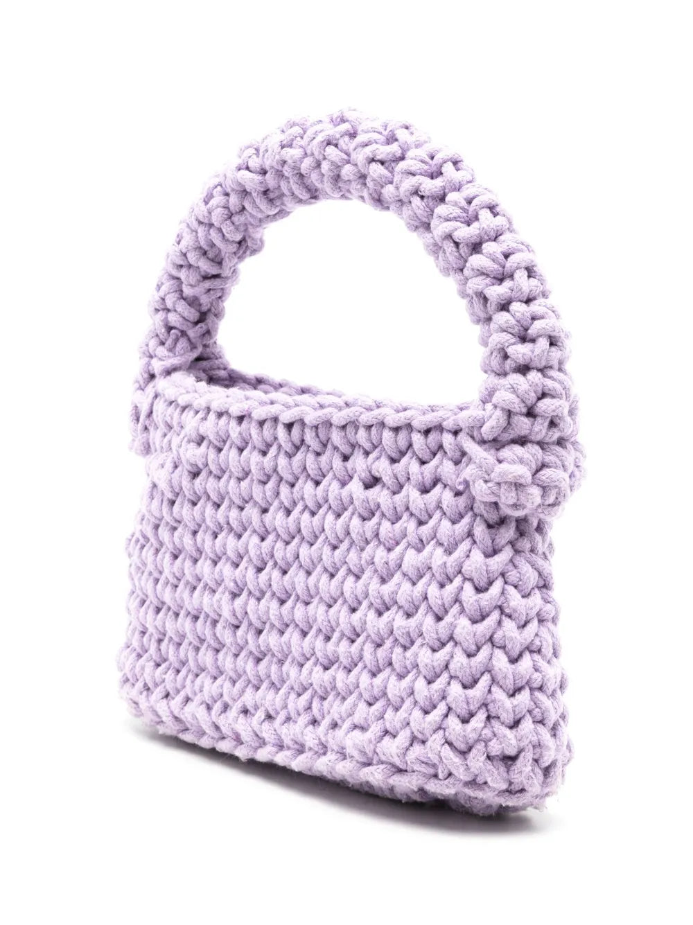 Nannacay Nicoletta Crochet Knit Shoulder Bag — Same as shown — Size One Size — Back View