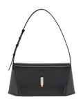 Ferragamo Geometric Leather Shoulder Bag — Same as shown — Size One Size — Front View