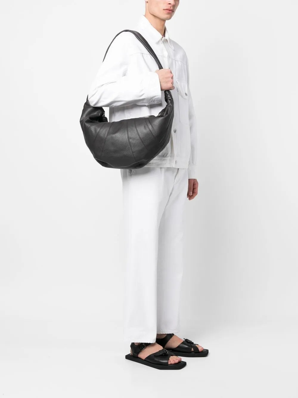 Lemaire Croissant Crossbody Bag — Same as shown — Size One Size — Side View