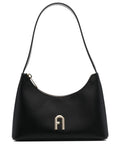 Furla Logo Plaque Leather Shoulder Bag — Same as shown — Size One Size — Front View