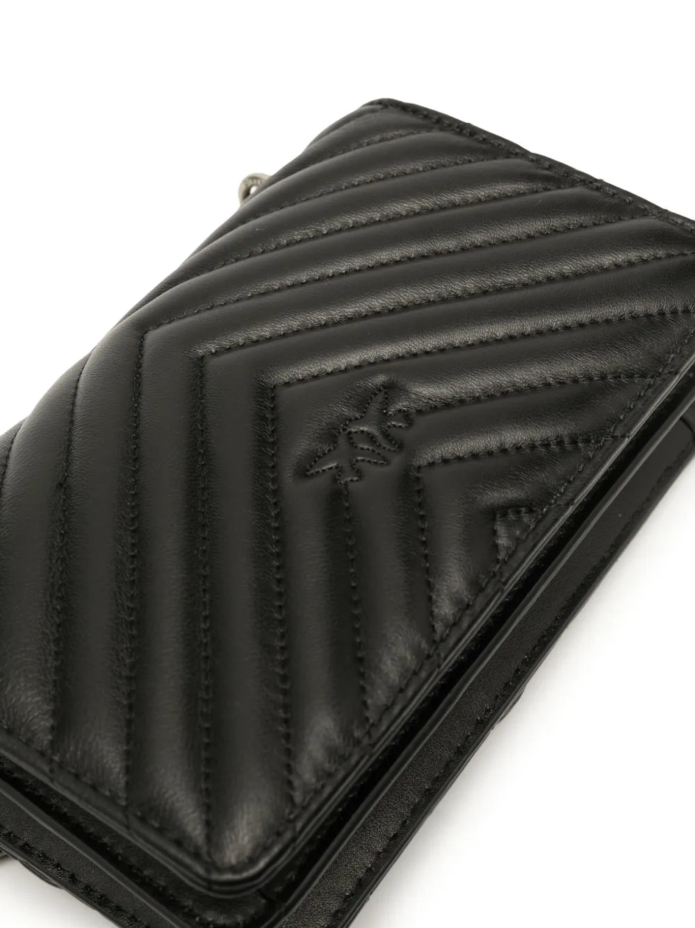 Pinko Lovebird Quilted Shoulder Bag — Same as shown — Size One Size — Top View