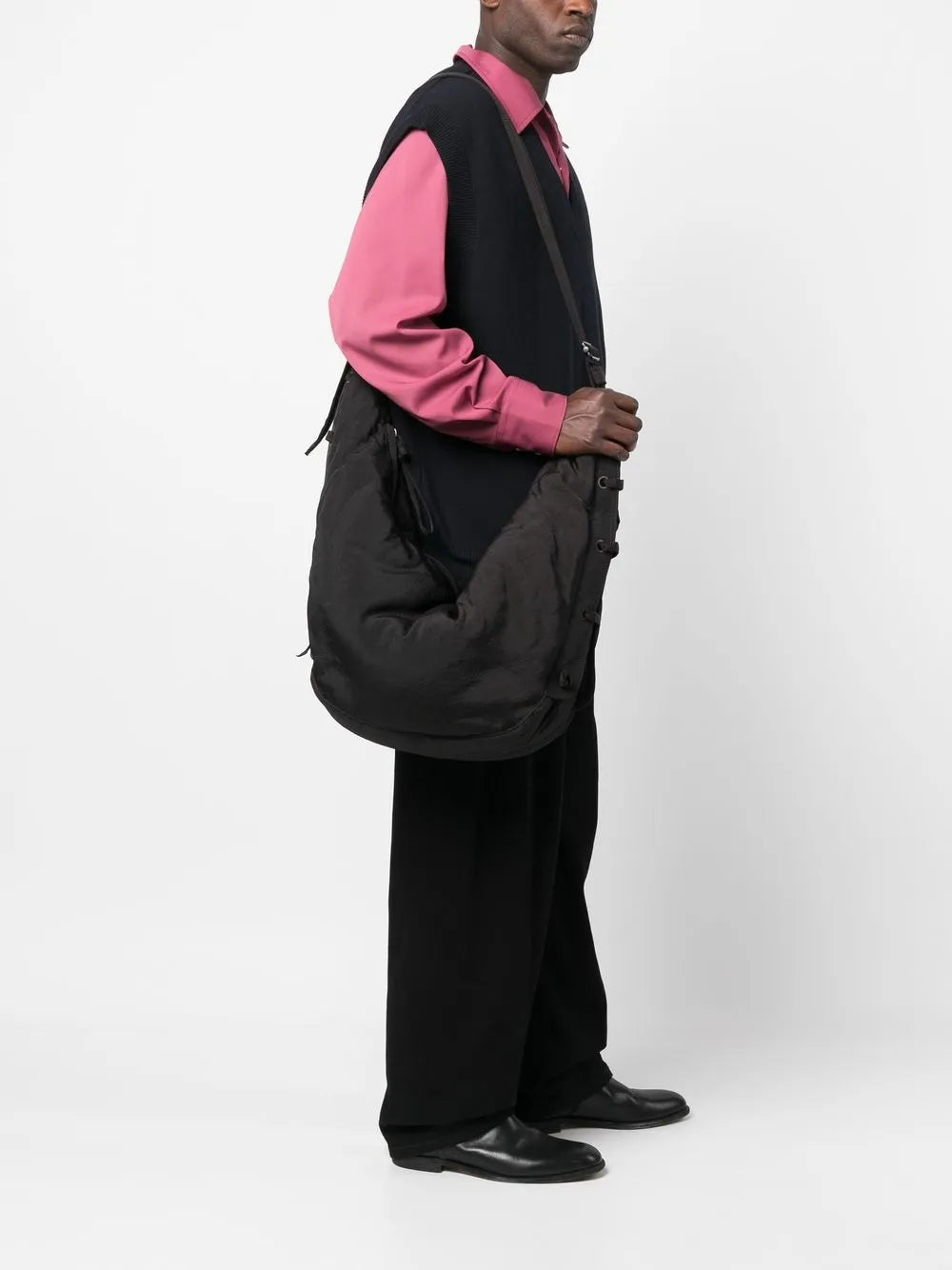 Lemaire Soft Game Shoulder Bag — Same as shown — Size One Size — Side View