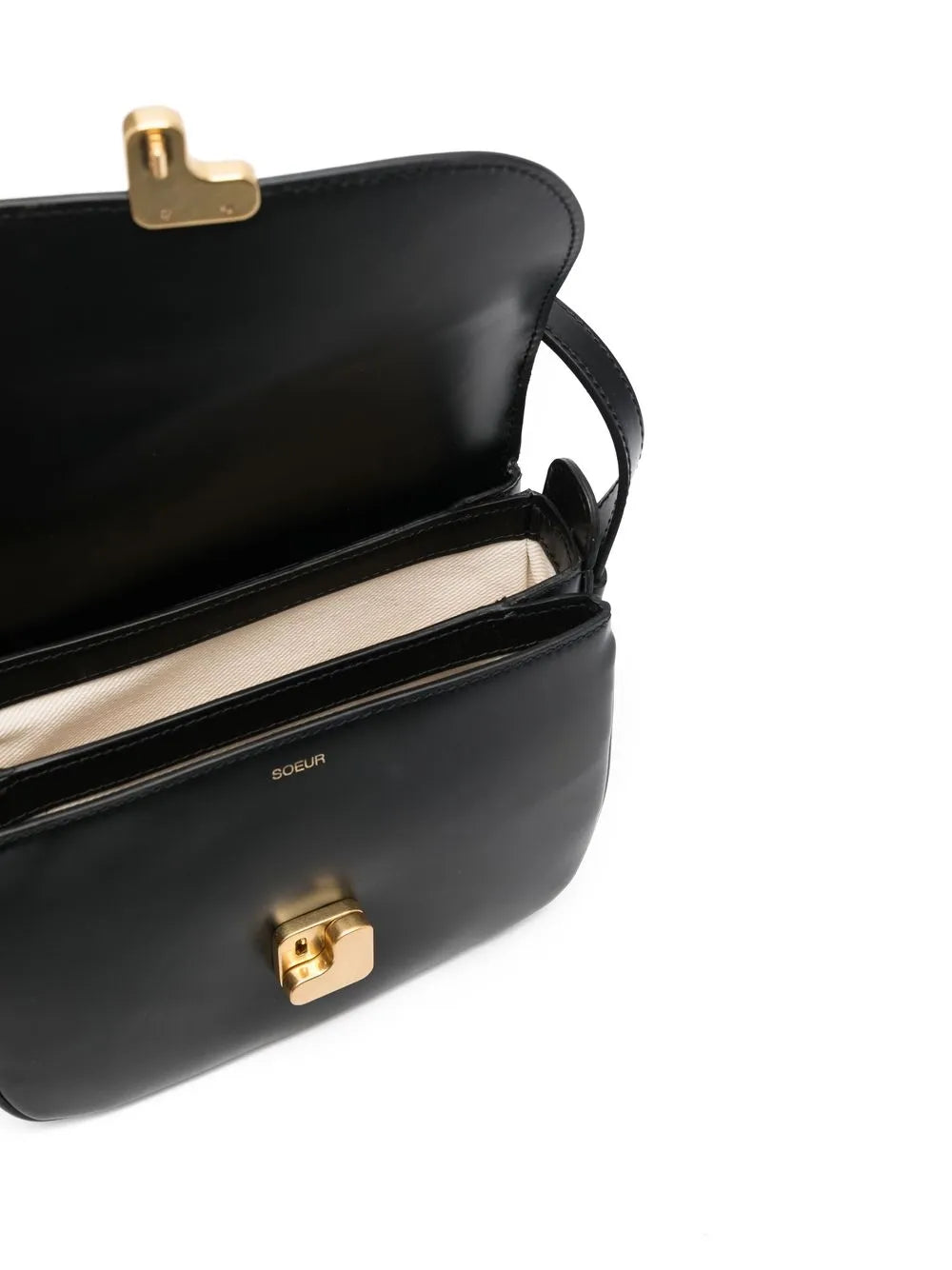 Soeur Leather Shoulder Bag — Same as shown — Size One Size — Detail View