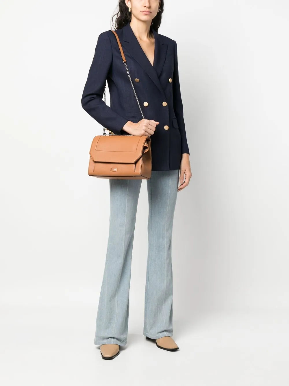 Lancel Foldover Tote Bag — Same as shown — Size One Size — Side View