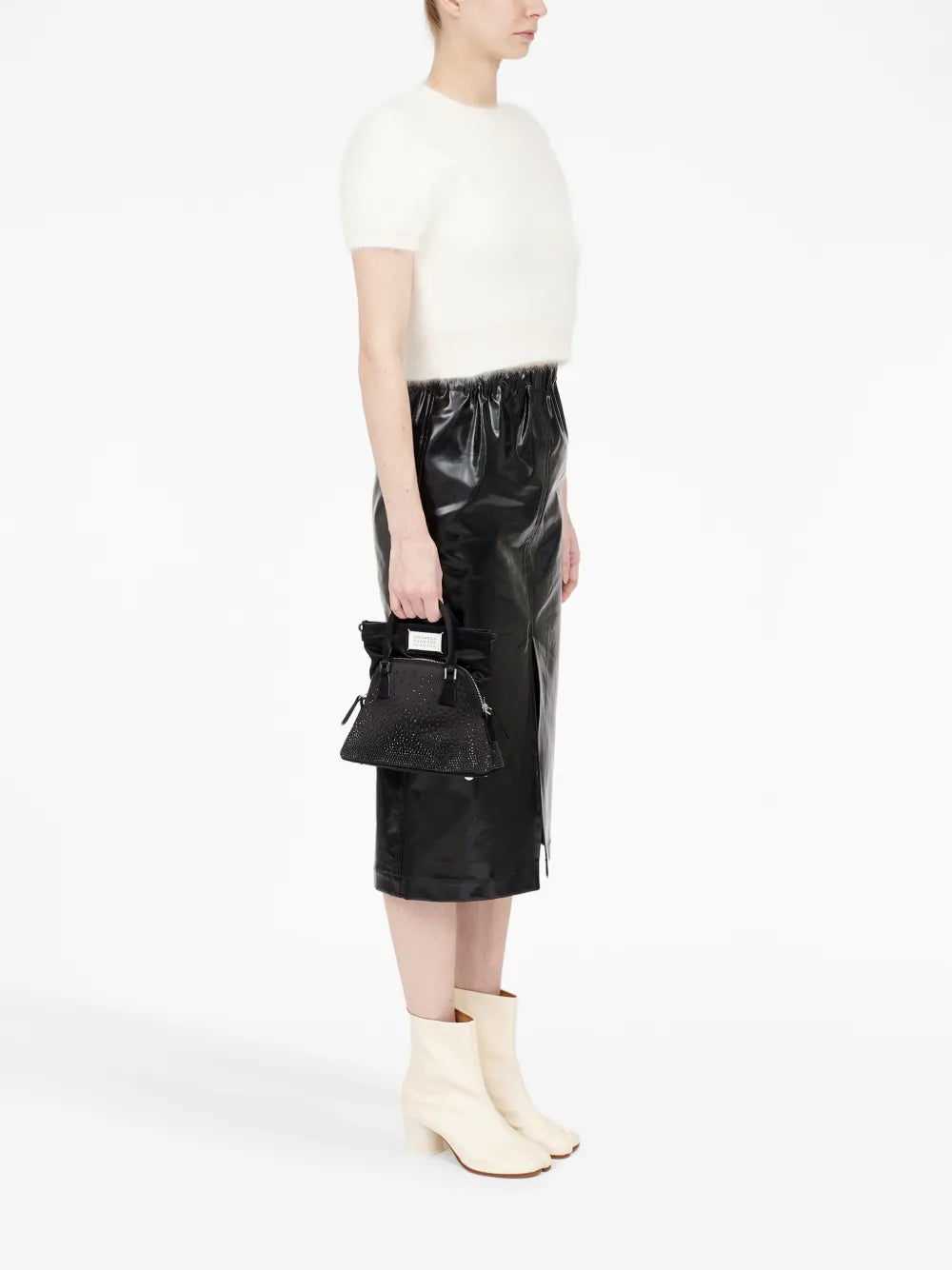 Maison Margiela Micro 5Ac Cinema Inferno Shoulder Bag — Same as shown — Size One Size — Top View