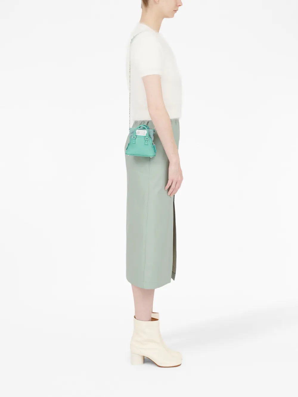 Maison Margiela 5Ac Classique Baby Top Handle Bag — Same as shown — Size One Size — Side View