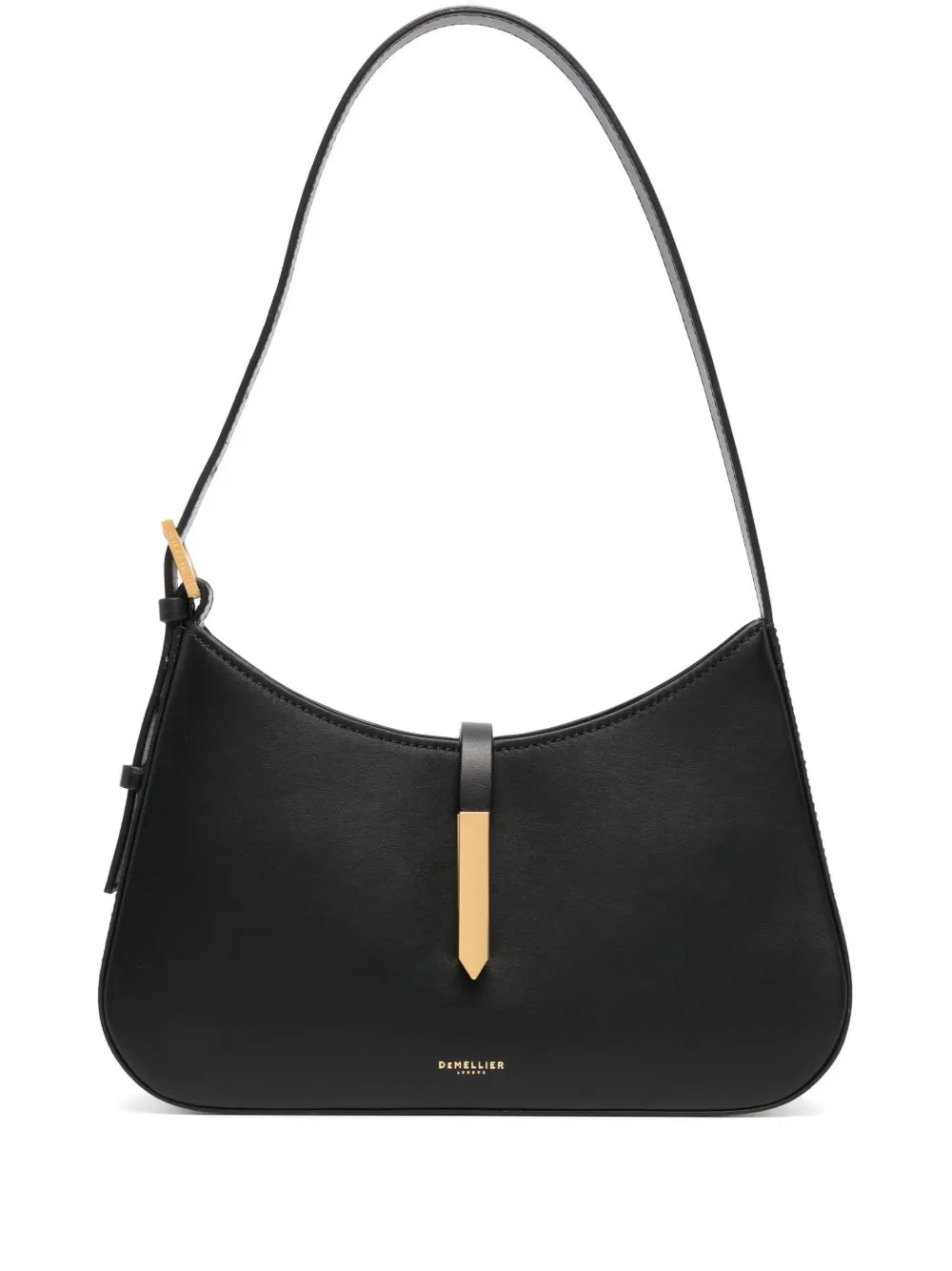 Demellier Tokyo Leather Shoulder Bag — Same as shown — Size One Size — Front View