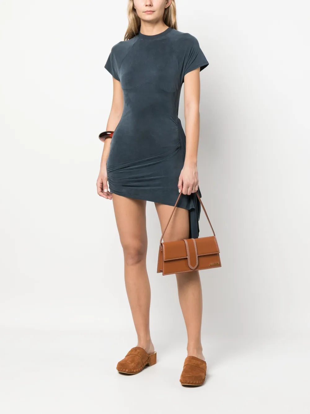 Jacquemus Le Bambino Long Shoulder Bag — Same as shown — Size One Size — Side View