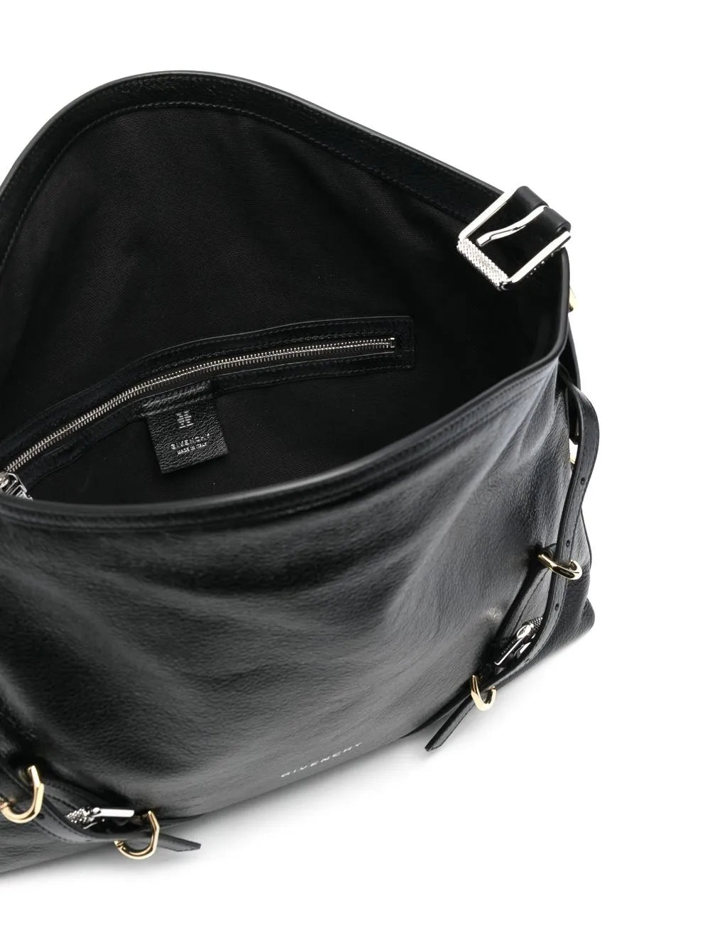 Givenchy Grained Leather Shoulder Bag — Same as shown — Size One Size — Detail View